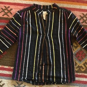 Ace & Jig Black & Metallic Top M